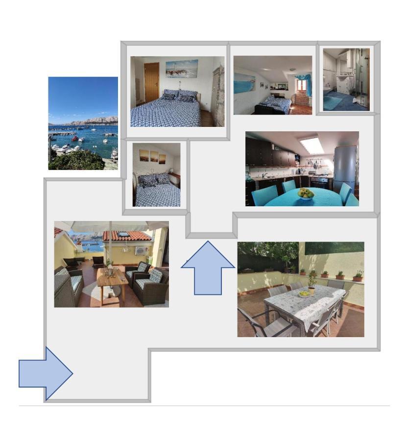 Apartament Margarita Baška Zewnętrze zdjęcie